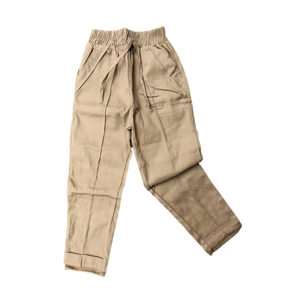 pilih warna celana panjang baggy pants anak perempuan 1-13 tahun