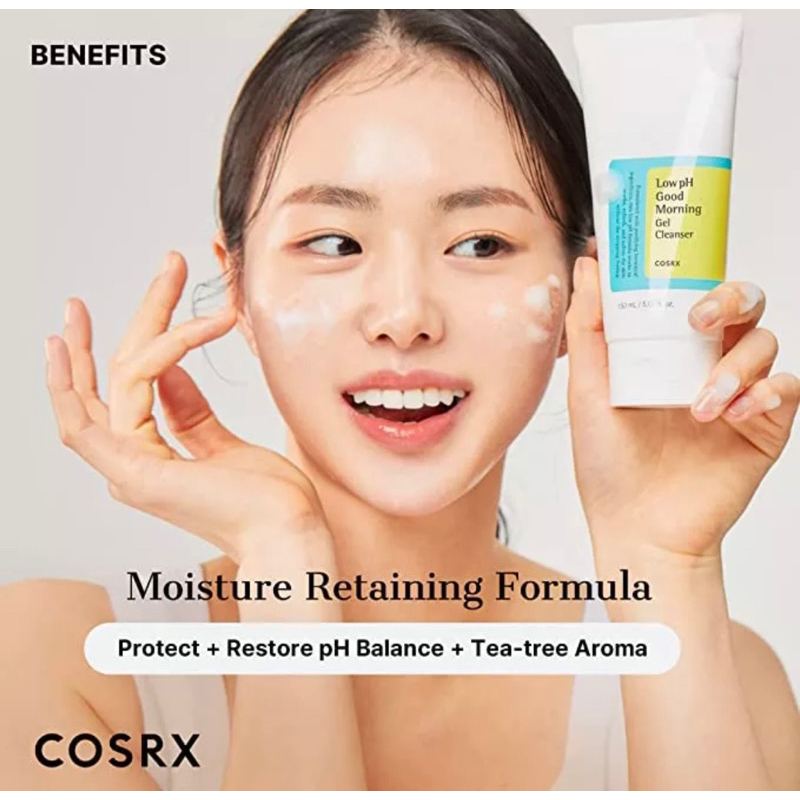 COSRX-  Low pH Good Morning Gel Cleanser // COSRX FACIAL CLEANSER GEL