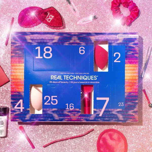 Real Techniques Holiday Gift Makeup Brush Set Original