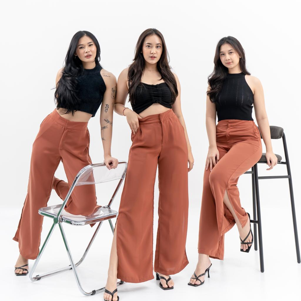 BELLA PANT / Kulot Polyester