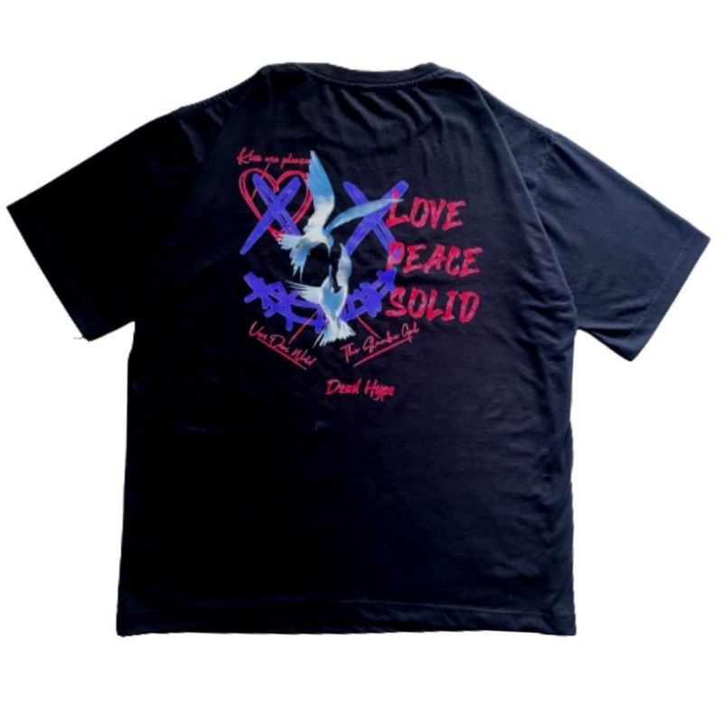 Kaos Oversize Dead Hype Ricky Is Clown Fly Bird