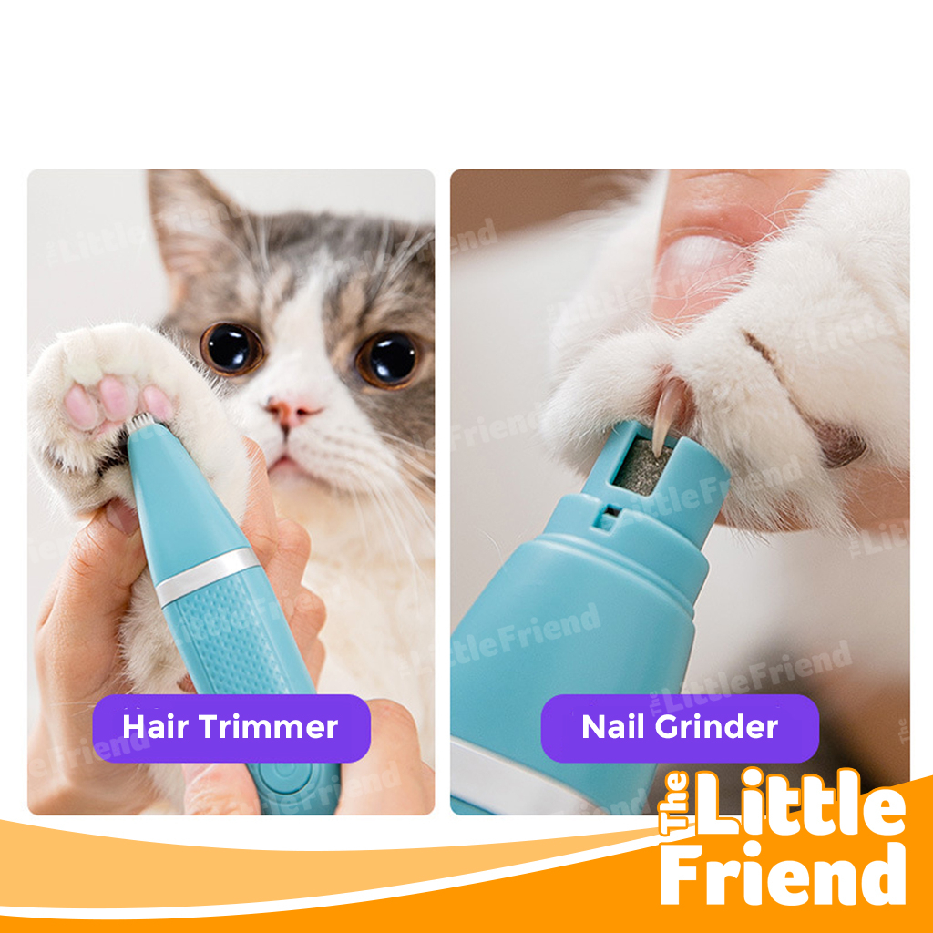 Alat Cukur Pencukur Bulu Kaki Paw Anjing Elektrik USB Portable Foot Hair Pet Shaver