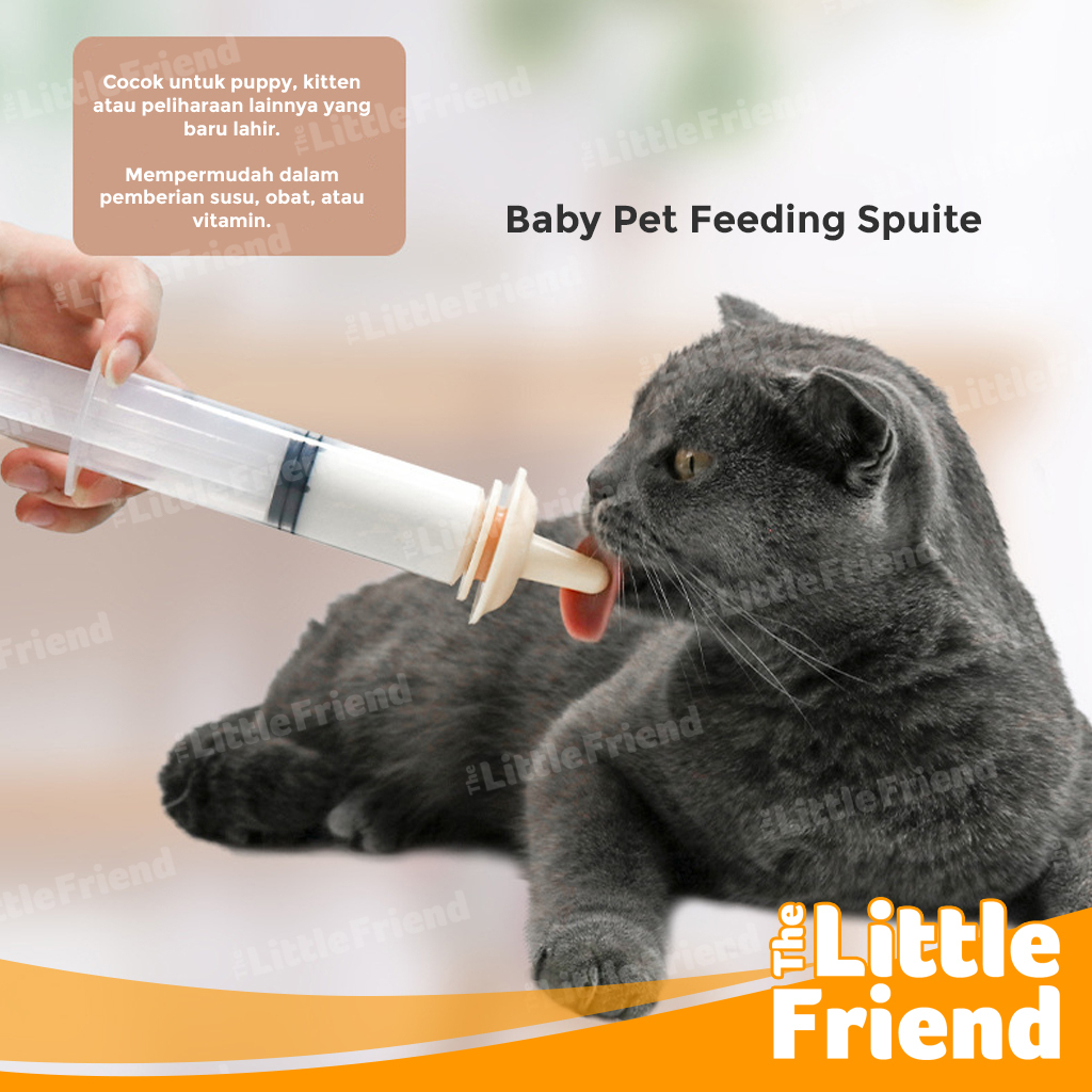 Spuite Suntikan Obat Hewan Anjing Kucing Burung Pet Medicine Feeder