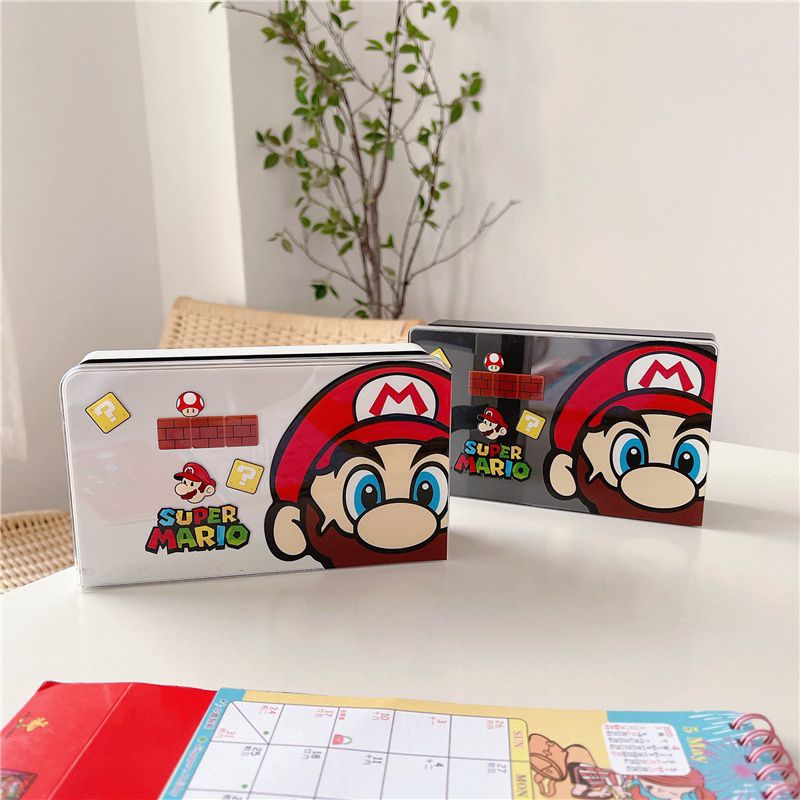 Dock Case Nintendo Switch OLED v2 v1 Casing Mario Bros Super Docking