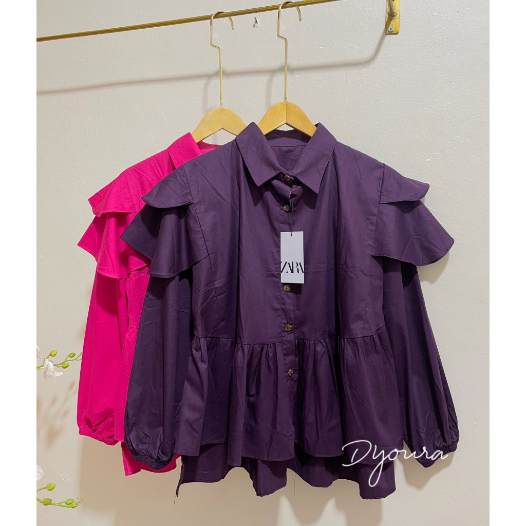 Atasan umpak blouse wanita lengan panjang/ blose wanita/ blouse terbaru/ atasan kemeja cewek/ blouse cantik