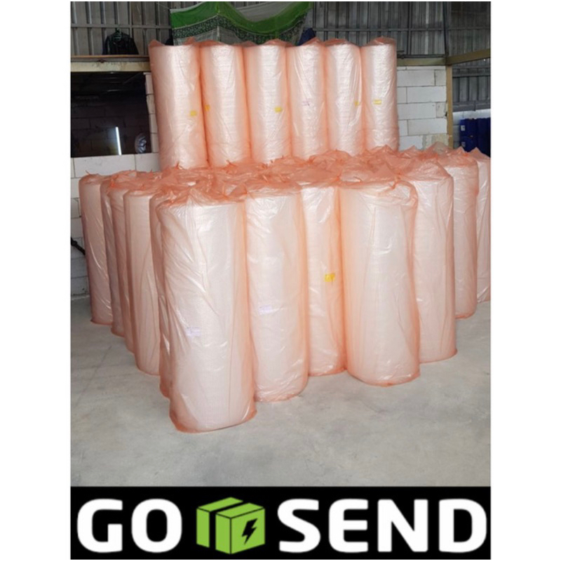 [ KHUSUS GOJEK/GRAB/SHOPE INSTAN ] BUBBLE WARP BENING 1 ROLL 125 cm x 50 cm -Polos