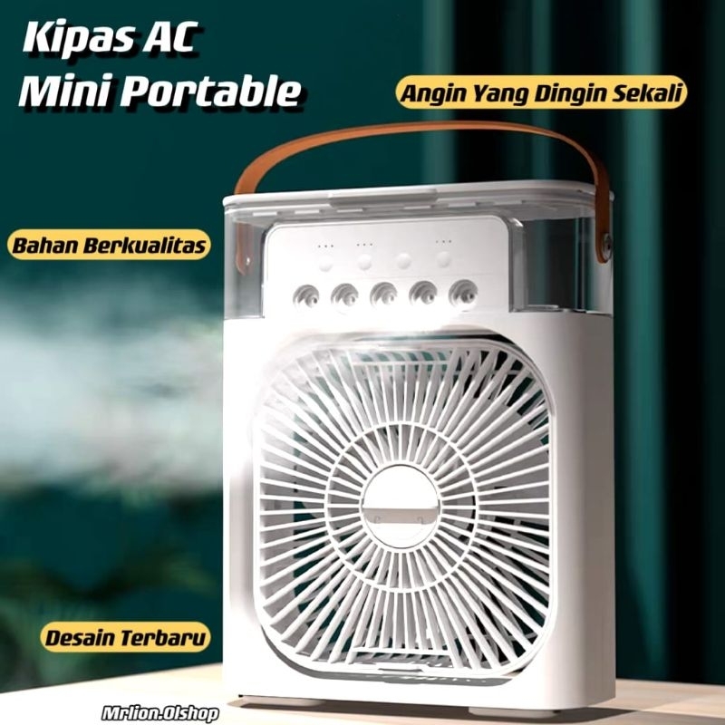 Kipas AC Portable Air Cooler / AC Mini / Mini AC Cooler Portable / Kipas Angin Portable Dingin⭐Mrlion⭐