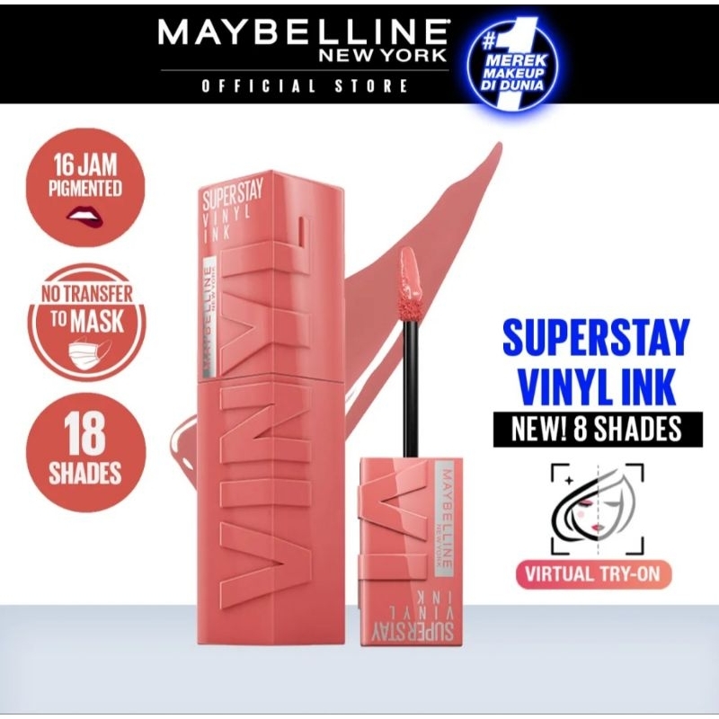 MAYBELLINE Superstay Vinyl Ink Liquid Lipstick