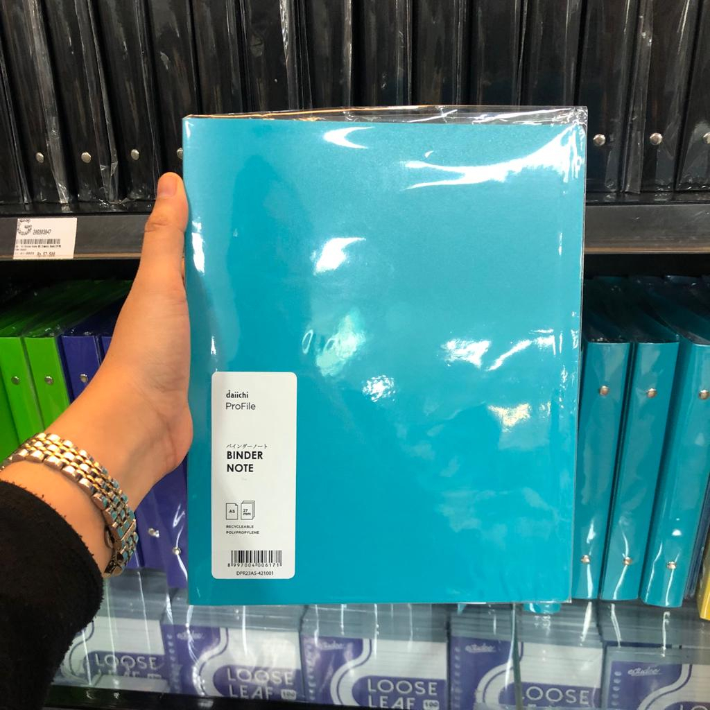 

Gramedia - Daiichi - Binder Note A5 Warna Tosca Blue