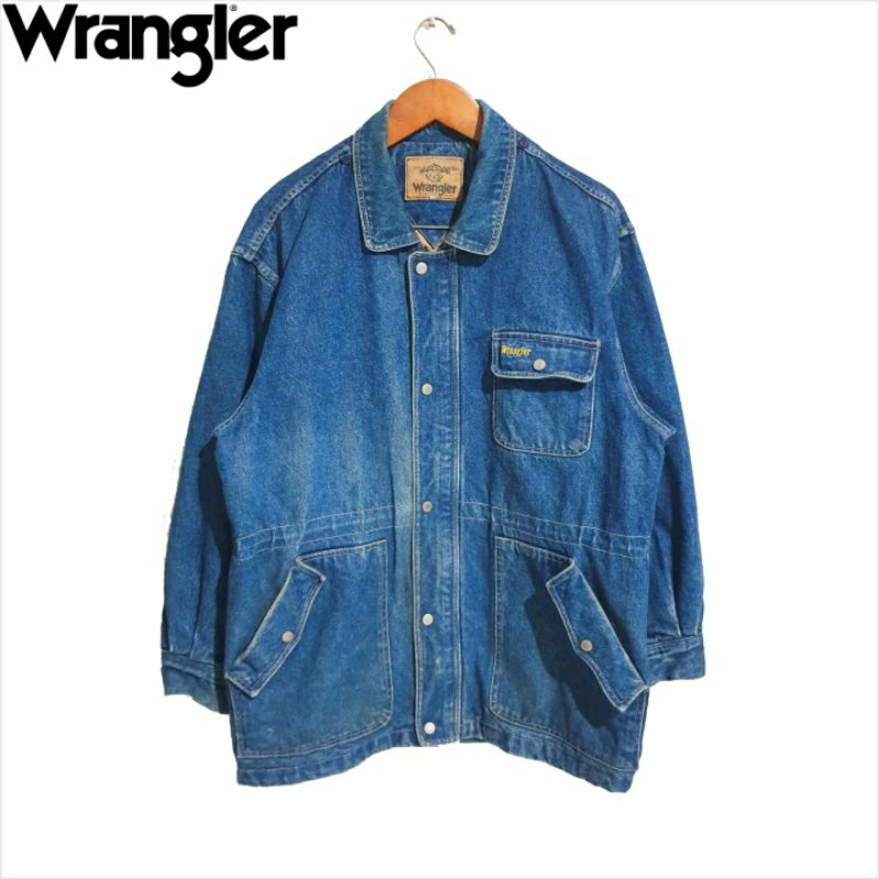 Vintage WRANGLER Denim Jacket | Jaket Jeans WRANGLER