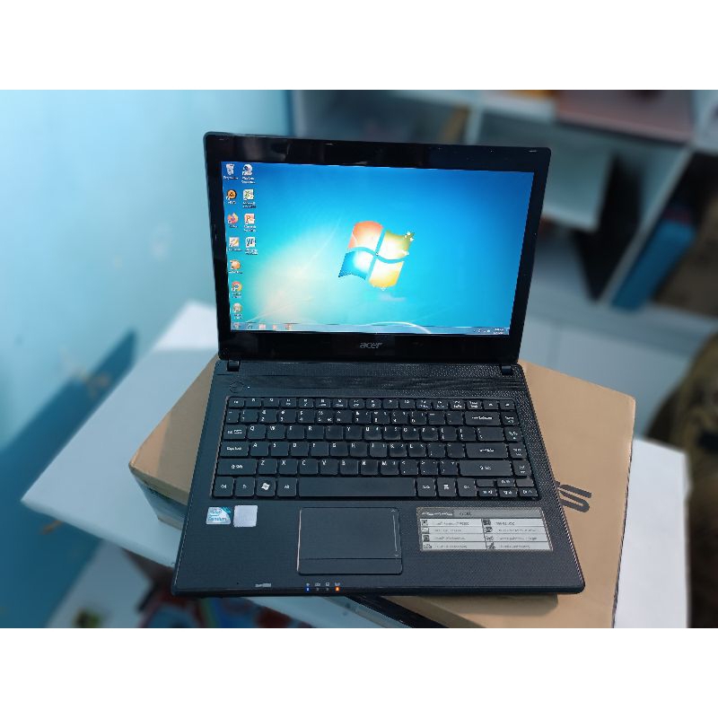 Laptop Acer 4738z intel pentium p6200 rma 2 gb hardisk 500 gb / laptop second /laptop murah