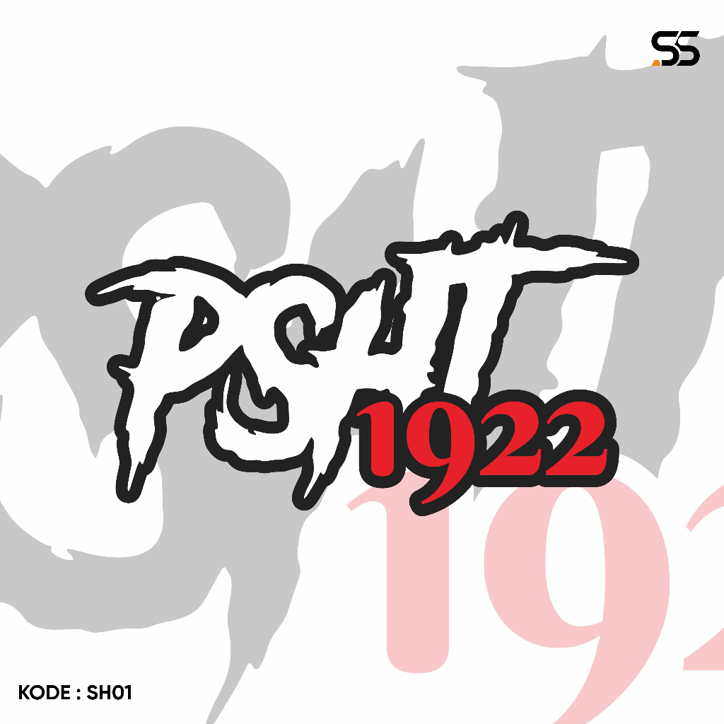 STIKER PSHT SETIA HATI TERATE CUTTING STIKER HP LAPTOP MOTOR - SH01