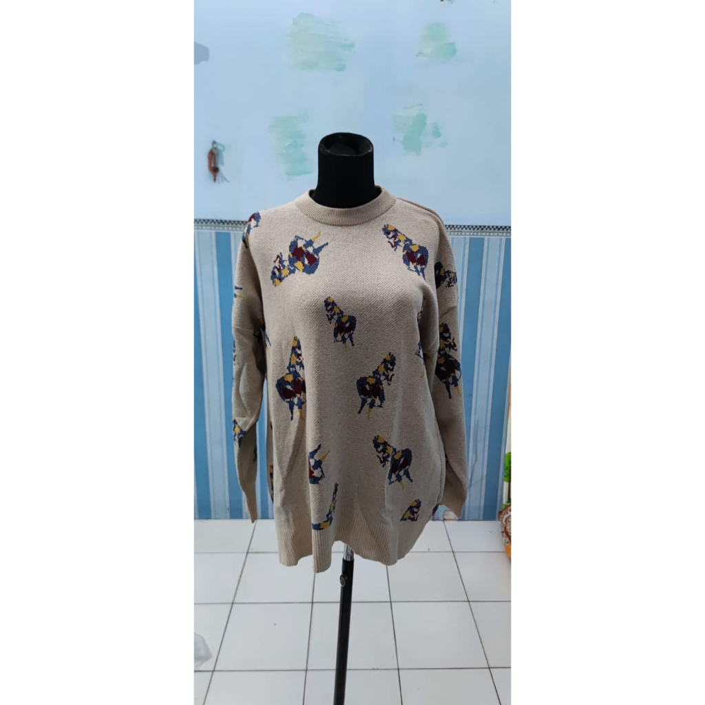 SWEATER ALEZA DISNEY ALICE IN WONDERLAND ORIGIAL 100%