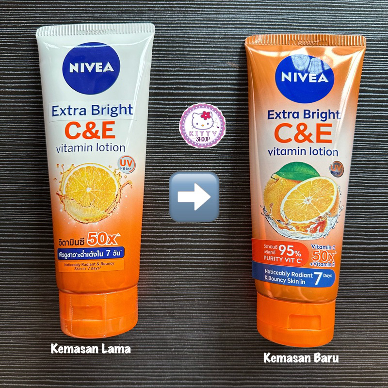 Nivea Extra White Vitamin Lotion C&amp;E/Skin Foods/Triple Protect