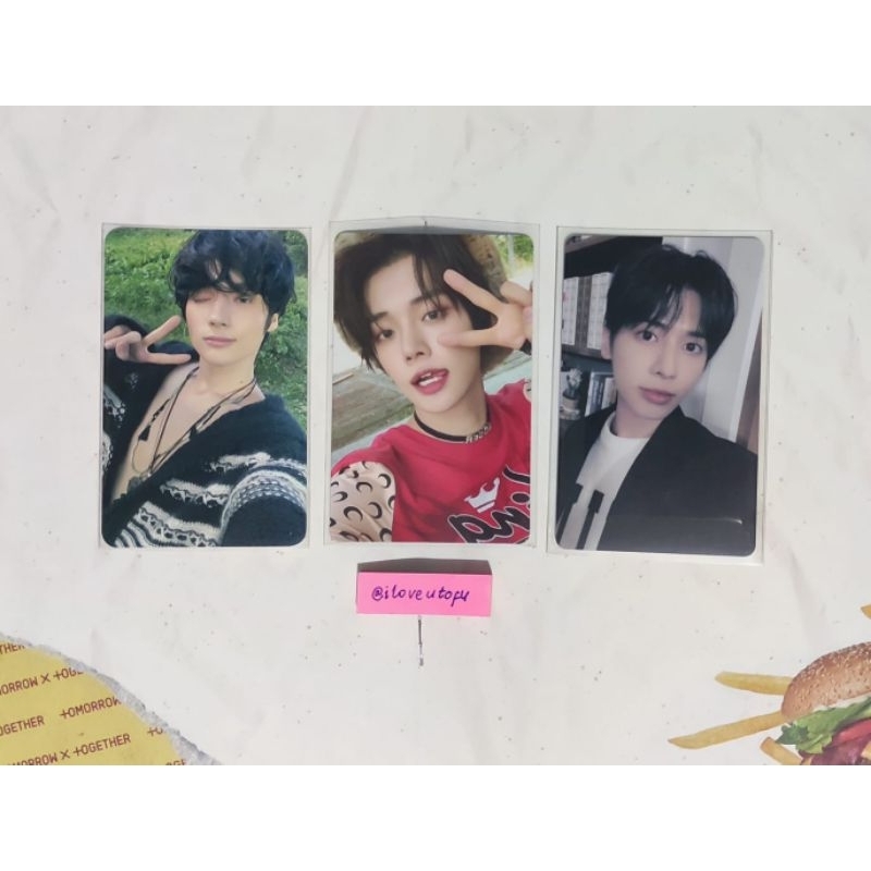 [Read Desc] BUNDLE YEONJUN ESCAPE TOPI LD TAEHYUN M2U R2 HUENINGKAI PWS TNCT TXT THURSDAY CHILD MINI