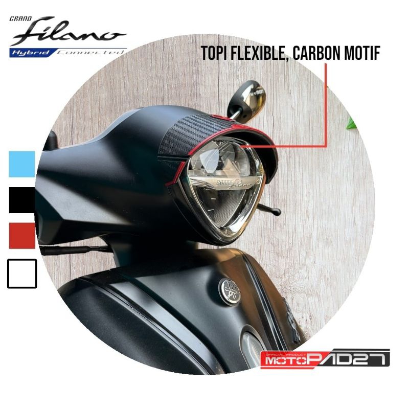 headlamp grand filano topi grand filano bahhan rubber