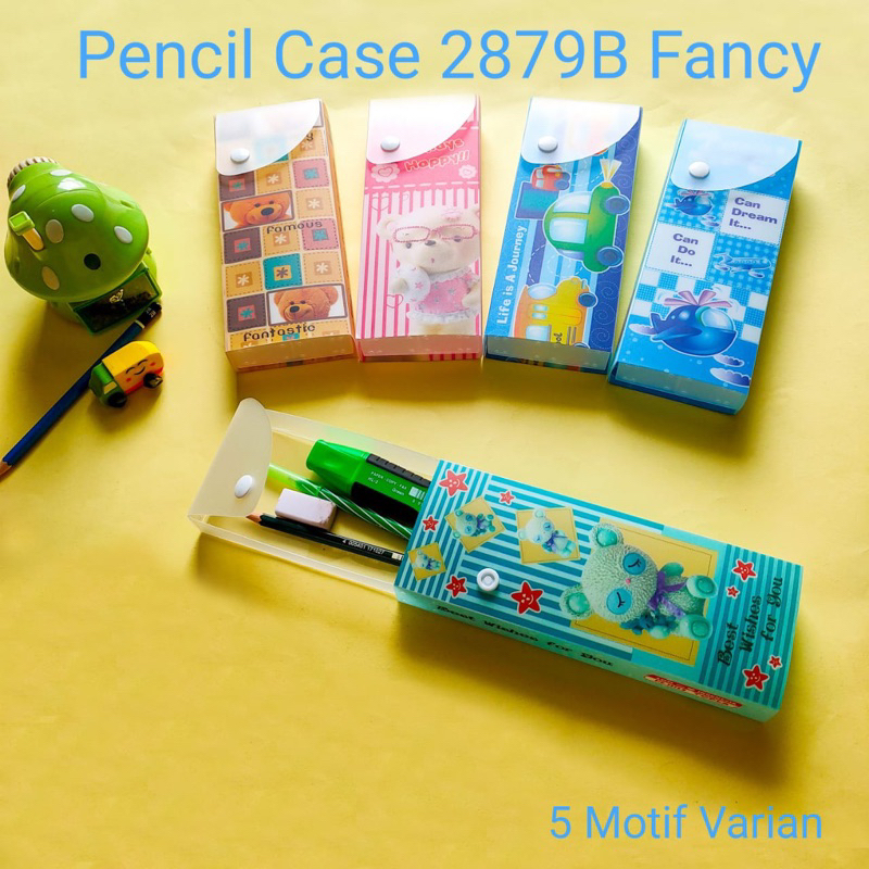 

TOPLA TEMPAT PENSIL FANCY 2879F PENCIL CASE LARGE CAPACITY SEKOLAH