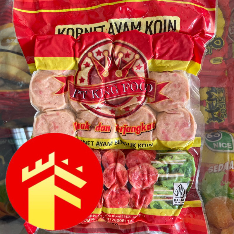 

KING KORNET AYAM KOIN 450 GR KING COIN CORNET AYAM 450 Gr