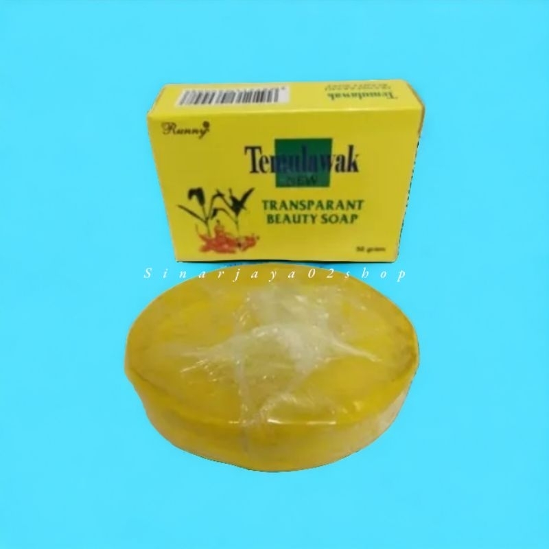 Sabun Temulawak Oval Runny Tranparant Soap 60gr