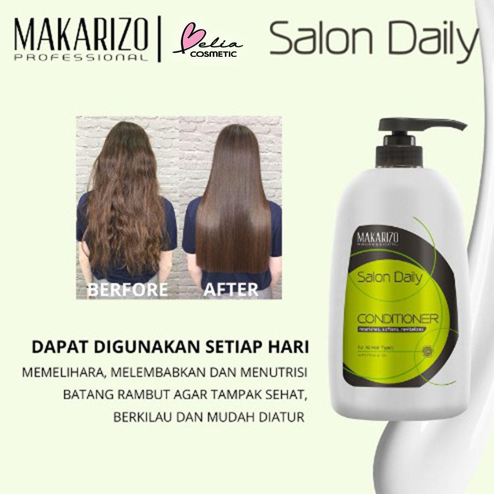 ❤ BELIA ❤ Makarizo Professional Salon Daily Professional Shampoo &amp; Conditioner Pump Bottle 950 mL