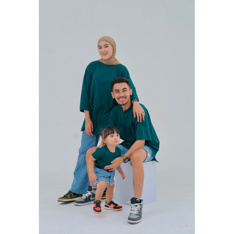 Naliza- Ghea Kaos Oversize Family Couple