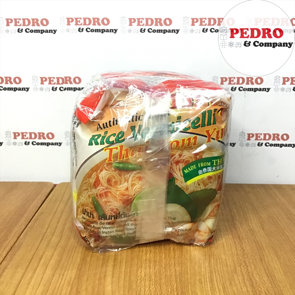 

Papa rice vermicelli thai tom yum 55 gram x 5pc - bihun tomyam