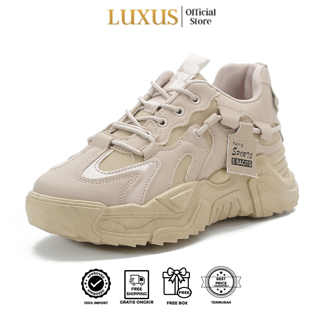 Luxus Xiumin Sepatu Sneakers Wanita Casual  - Lx01