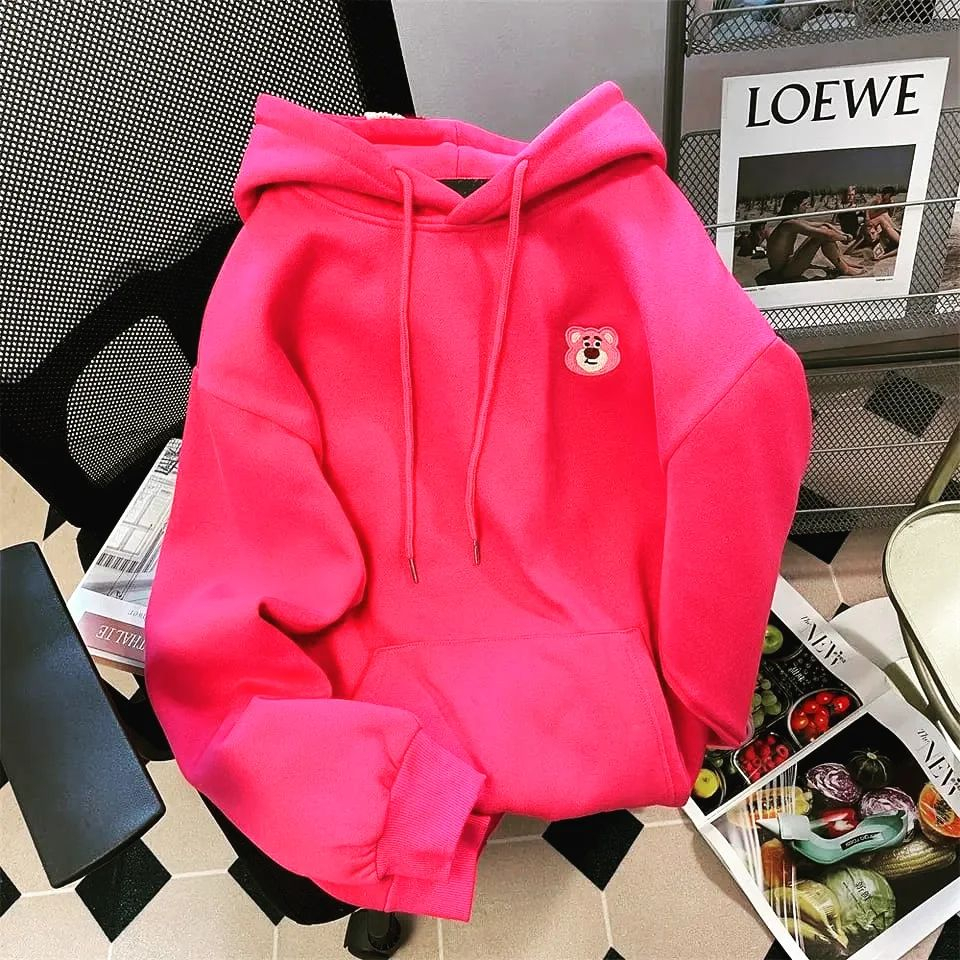 HOODIE WANITA DISNIE BAHAN FLACEE LD 110 CM PB 65 CM HOODIE WANITA TERBARU 2023 KEKINIAN SWEATER WANITA OVERSIZE KOREAN STYLE