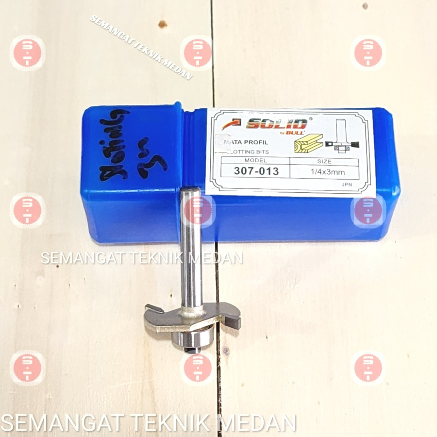 307-013 MATA PROFIL TRIMMER ROUTER SLOTTING SLOTING T TYPE 3mm SOLID