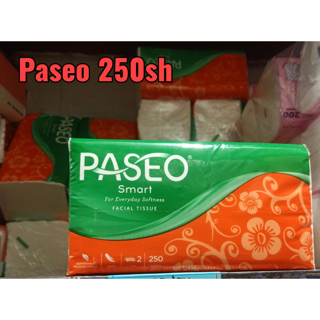 PROMO Paket tisu PASEO SMART 250 sheet 5 pack