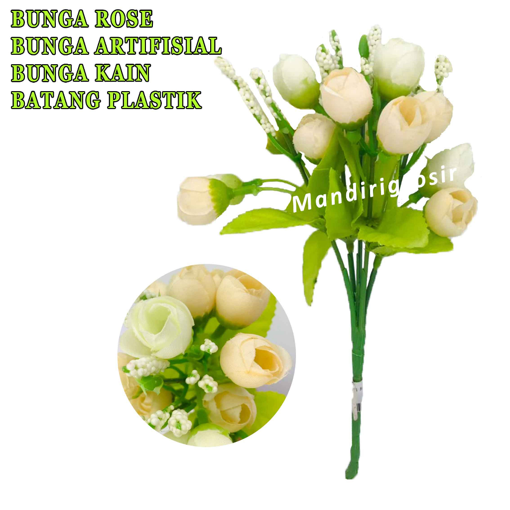 Bunga Dekorasi* Bunga Rose* Bunga Hias* Bunga Plastik