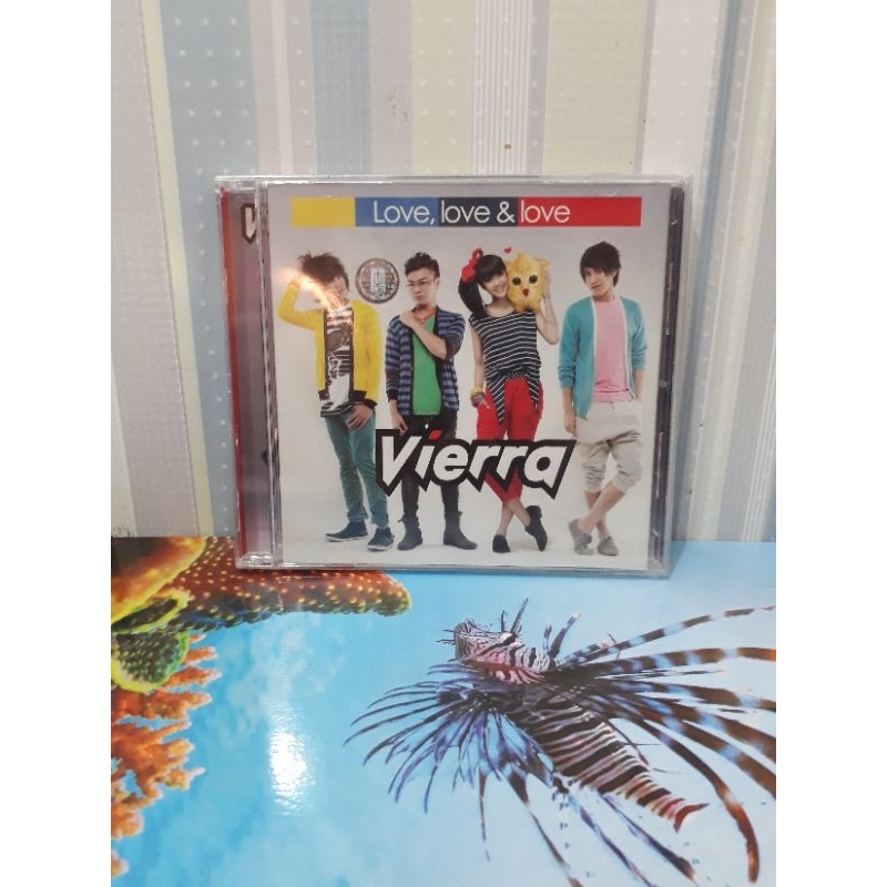 CD " VIERRA " Love,Love & Love [ New, Sealed ]