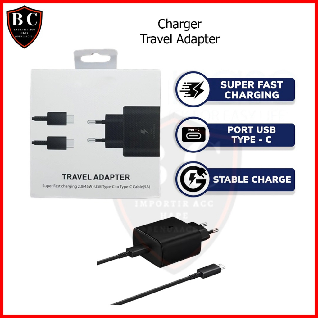 CHARGER TYPE C FOR SS SUPER FAST CHARGING - CHARGER TYPE C