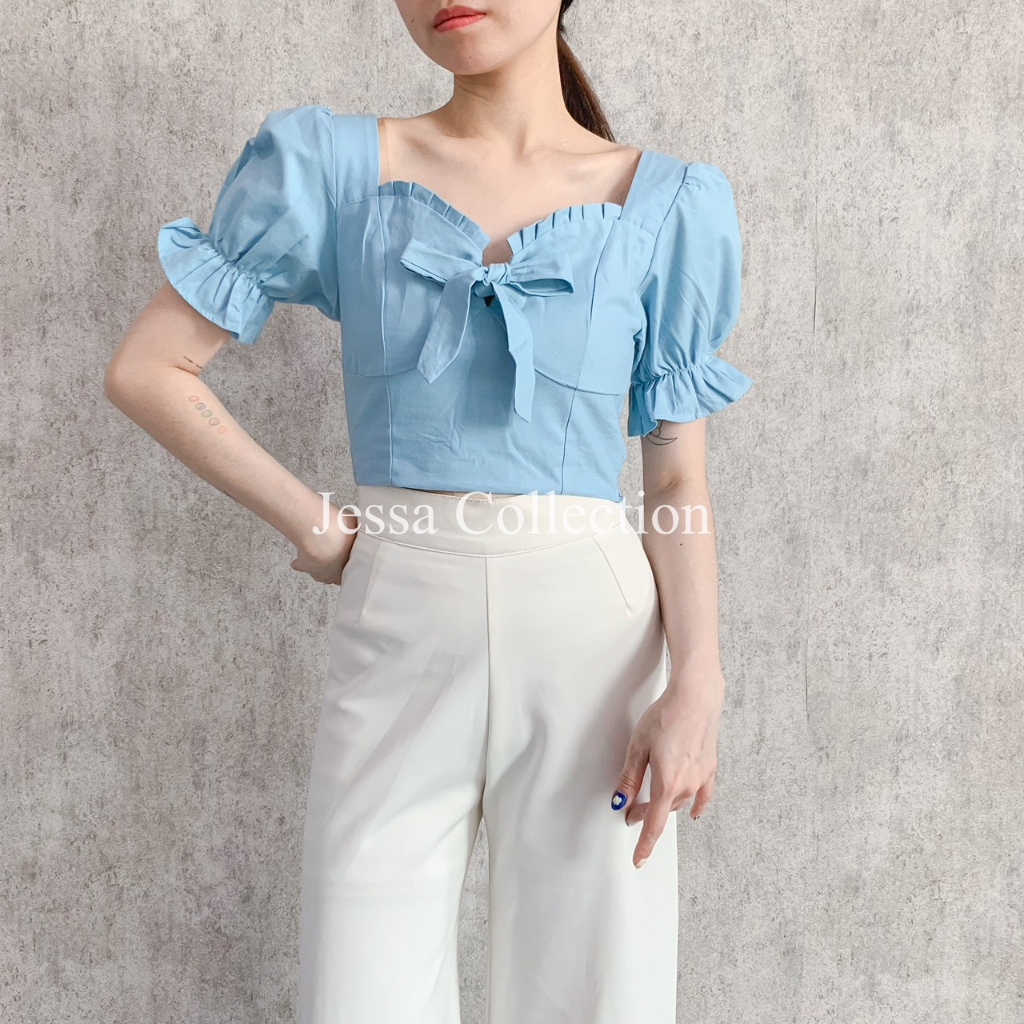 Premium Owhen Ribbon Top TH 546 COTTON