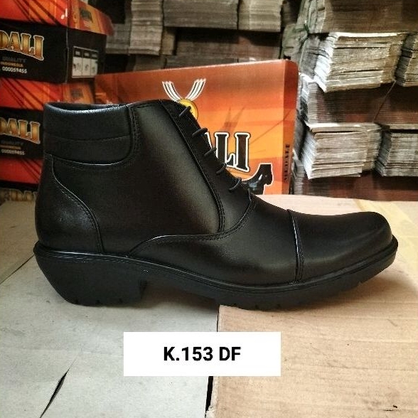 Sepatu kulit pria boots Medali sepatu dinas/kerja formal