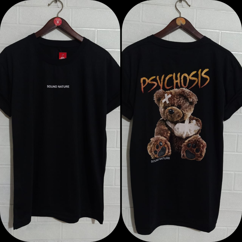 Kaos murah Kaos distro murah baju  distro pria t-shirt murah combed30s ST bear