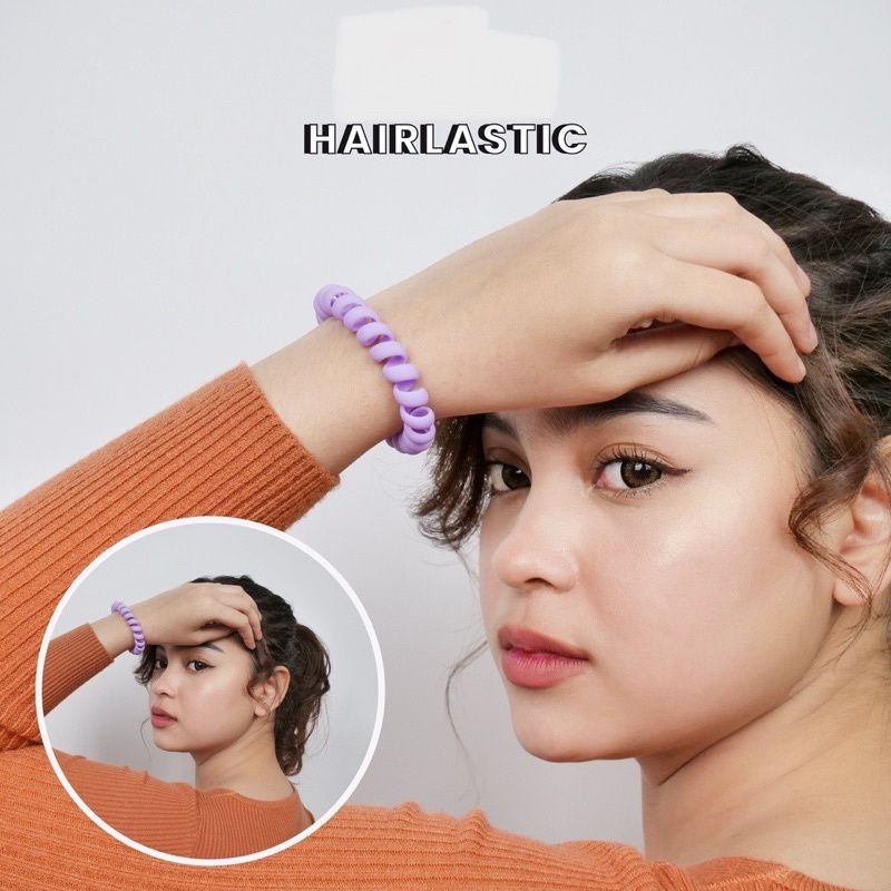 Ikat Rambut Spiral / Karet Rambut Spiral Fashion