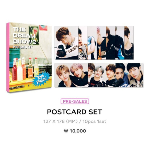 1ST MD POSTCARD THE DREAM SHOW (TDS) NCT DREAM