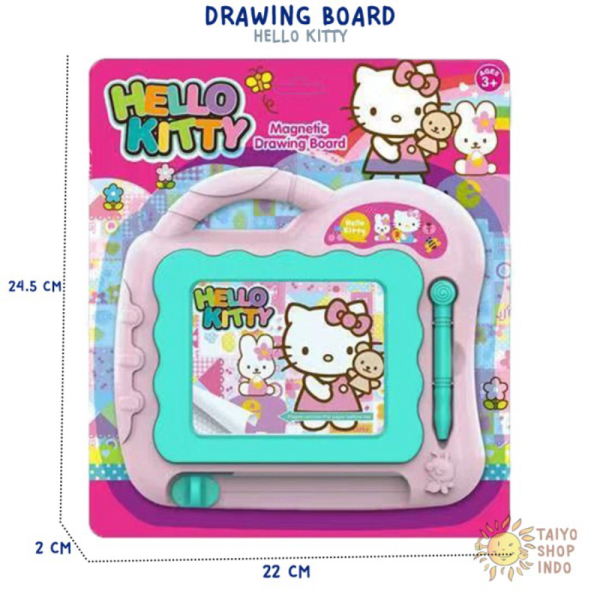 

Hello Color Promo Tulis Anak - Edukasi Papan Mainan Diskon Magnet Kitty Drawing Warna