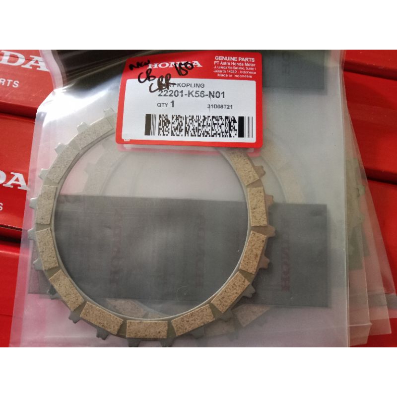 kampas kopling CB 150 R LED plat kopling CBR 150 R LED sonic 150 R K56