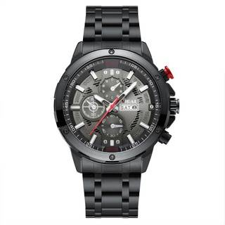 JAM TANGAN PRIA FASHION TERBARU VIRAL ORIGINAL V-8608 STAINLISS STEEL TAHAN AIR