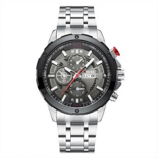 JAM TANGAN PRIA FASHION TERBARU VIRAL ORIGINAL V-8608 STAINLISS STEEL TAHAN AIR