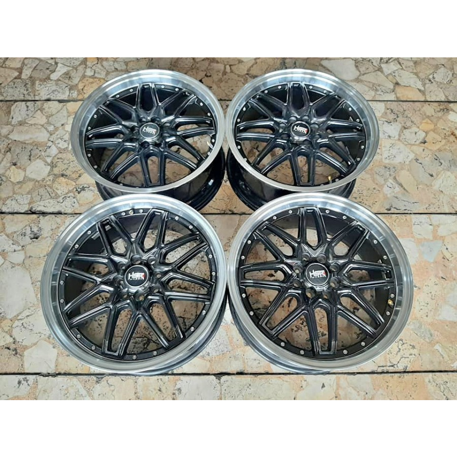 Pelek Mobil Murah Import ring 17 Hsr Hotto Lubang 4 Bekas Pnp Swift Sirion rocky Raie