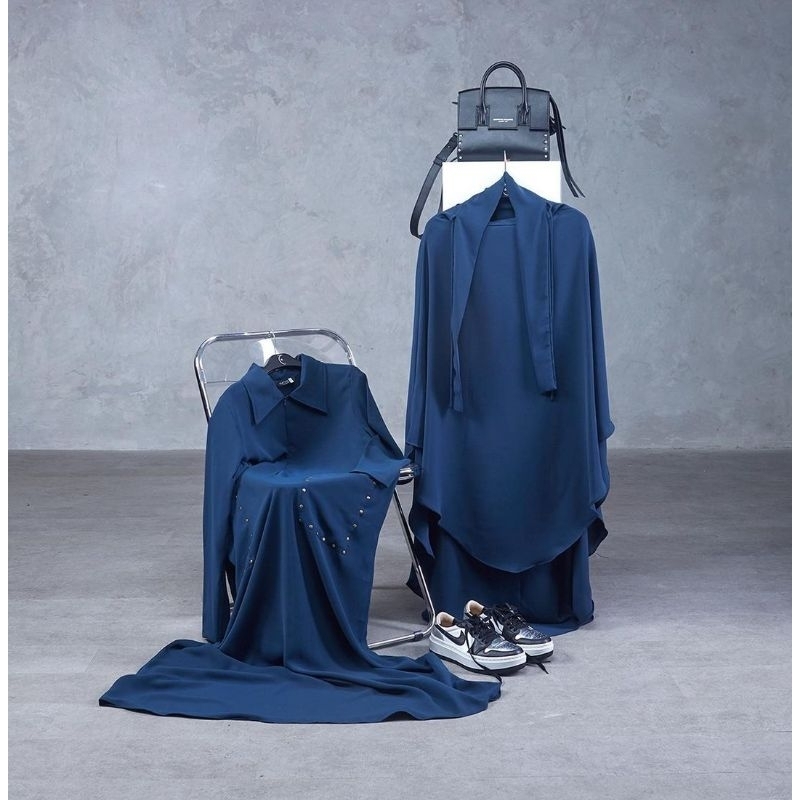 LAEEBA DRESS ALJENNA DARK TEAL SIZE M