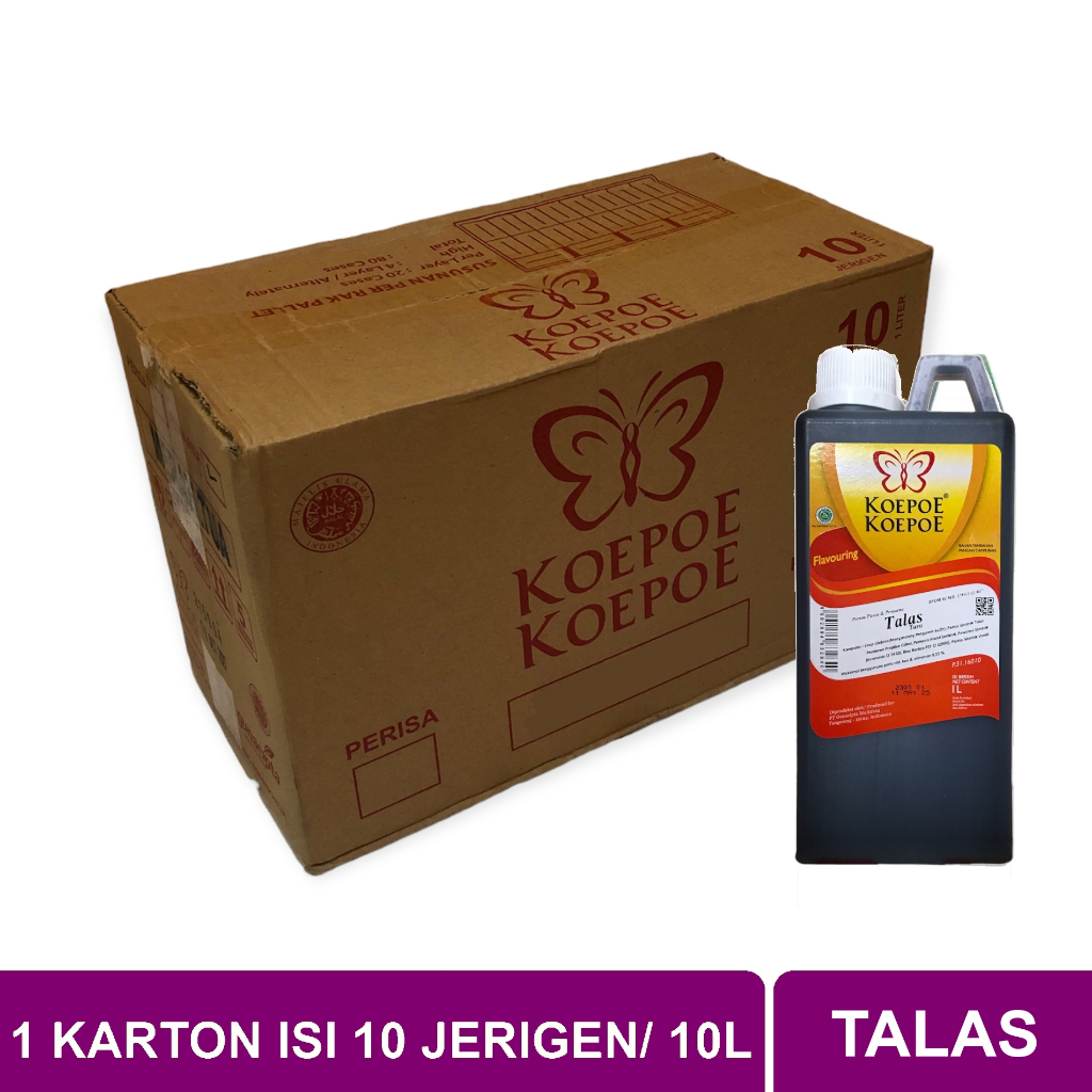 

Koepoe Koepoe Perisa Pasta Talas 1 Karton isi 10 Liter Pasta Taro