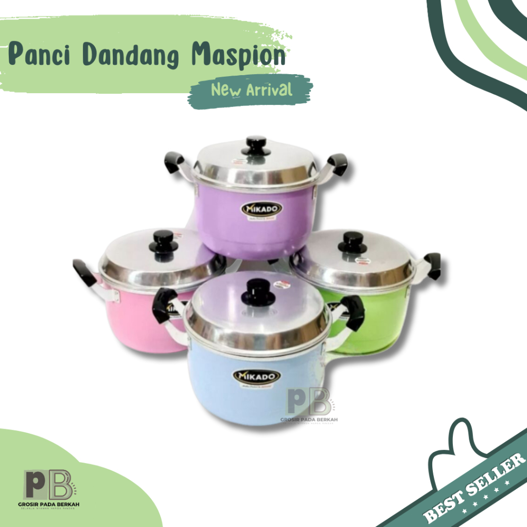 Maspion Alcor Dandang 24 cm Streamer Tutup Kaca / Langseng / Panci Kukus Magic Maspion