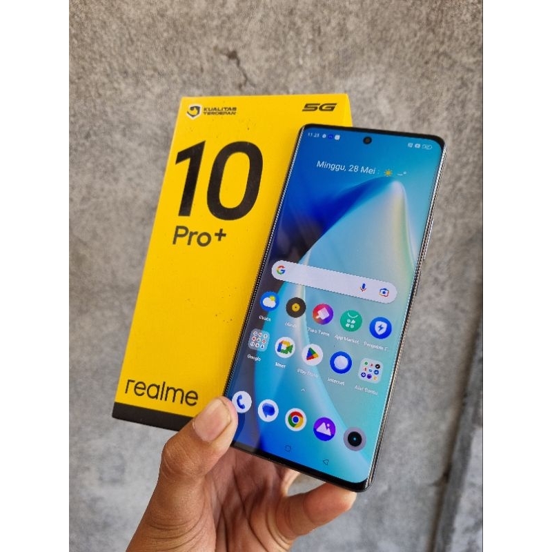 realme 10 pro+ 5g 12/256 second fullset