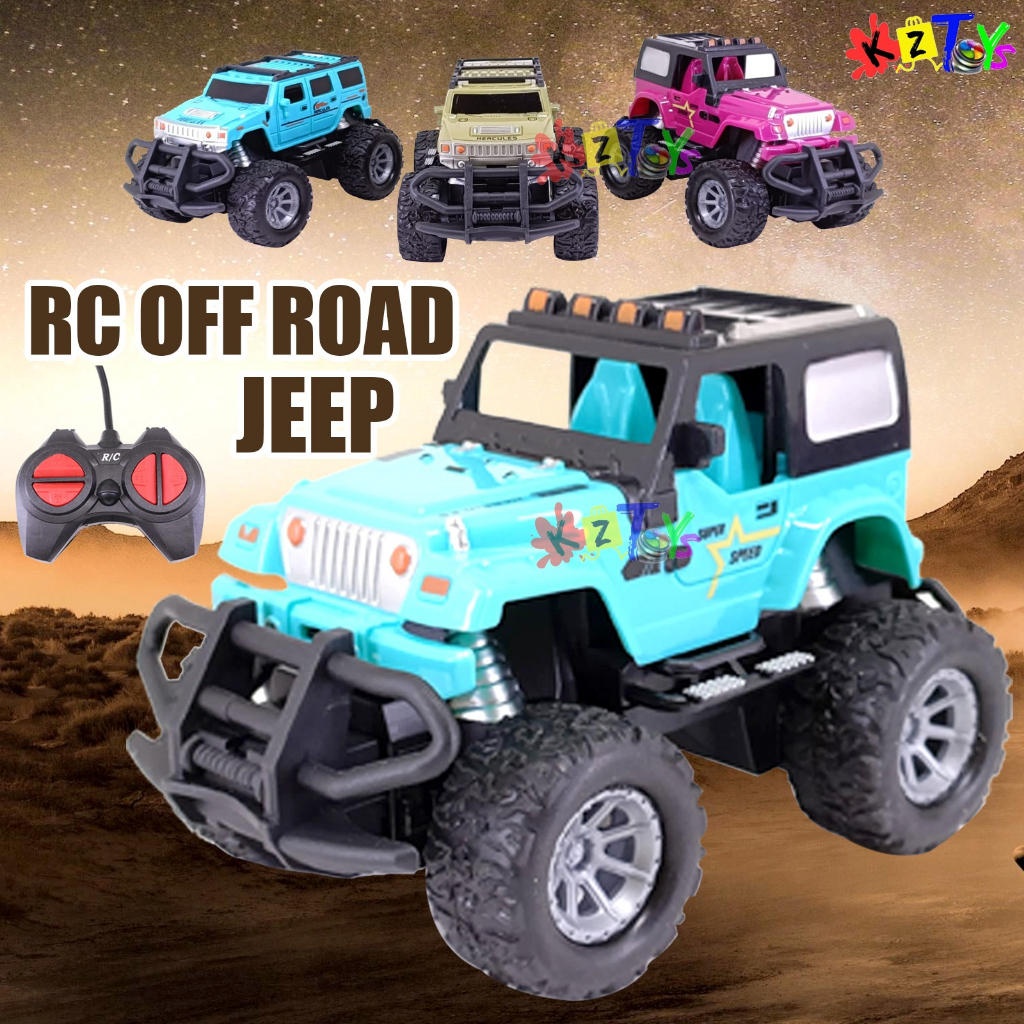 TERBARU MAINAN MOBIL JEEP RC OFF ROAD MINI JEEP CLIMBER CROSS COUNTRY 1:43