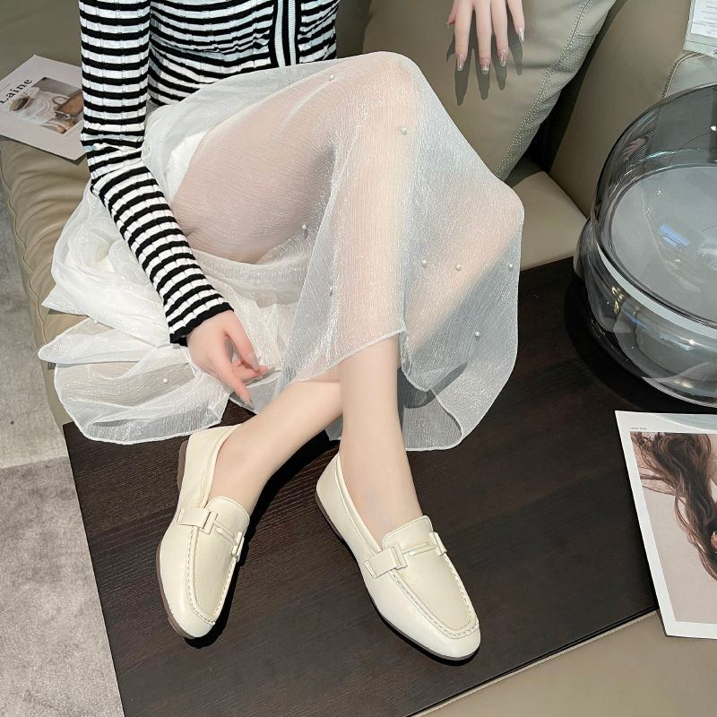 DDS24377 Flat Shoes Wanita Fashion Import Sepatu Kerja Slip On Bisa COD (With Box)