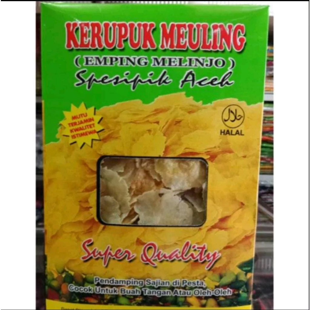

Kerupuk Meuling (Emping Melinjo) Spesifik Aceh